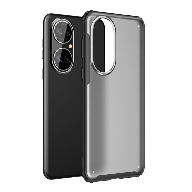 

For Huawei P50 Four-corner Shockproof TPU + PC Protective Case(Black)
