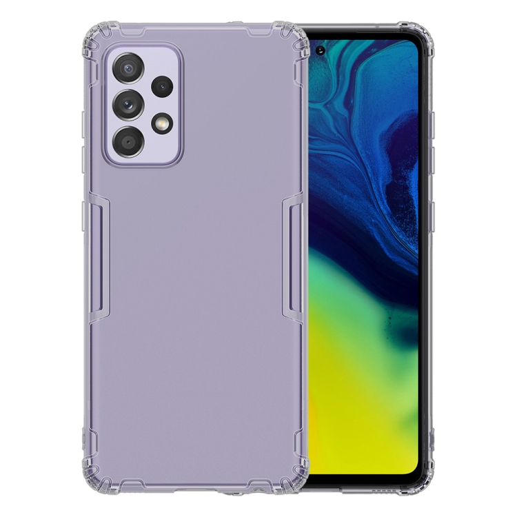 

For Samsung Galaxy A52 5G / 4G NILLKIN Nature TPU Transparent Soft Case(Grey)