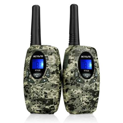 

1 Pair RETEVIS RT628 0.5W US Frequency 462.550-467.7125MHz 22CHS Handheld Children Walkie Talkie(Camouflage)