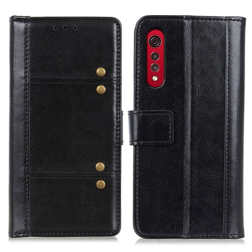 

For LG Velvet 2 Pro Peas Crazy Horse Texture Horizontal Flip Leather Case with Holder & Card Slots & Wallet(Black)