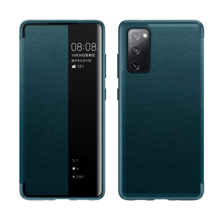 For Samsung Galaxy A02s 166.5mm Magnetic Side Window View Shockproof Horizontal Flip Leather Case(Green)
For Samsung Galaxy A02s 166.5mm Magnetic Side Window View Shockproof Horizontal Flip Leather Case(Green)