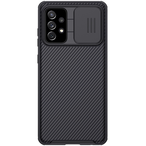 

For Samsung Galaxy A72 5G / 4G NILLKIN Black Mirror Pro Series Camshield Full Coverage Dust-proof Scratch Resistant PC Case(Black)