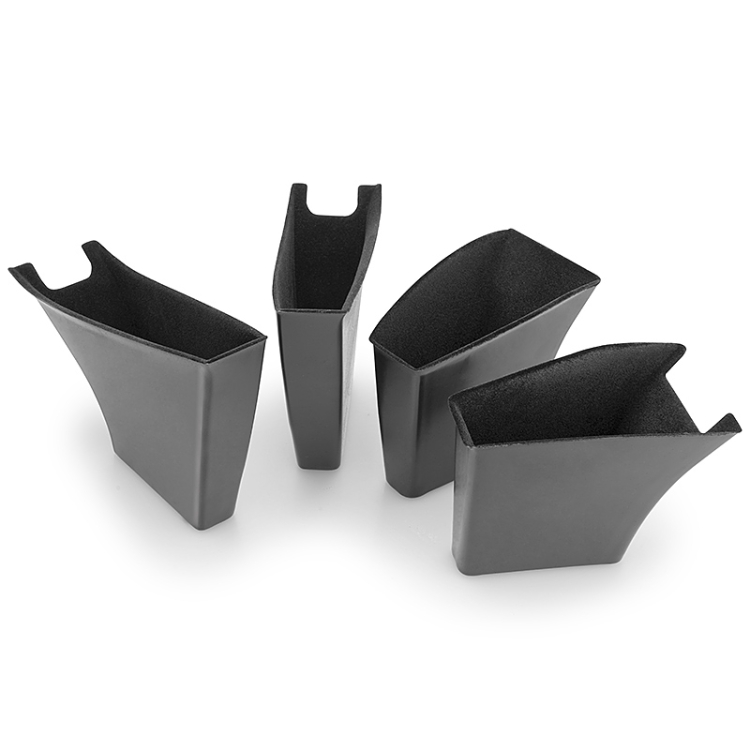 

4 PCS Car Door Handle Storage Box for Tesla Model 3 / Y, Style:Flocking