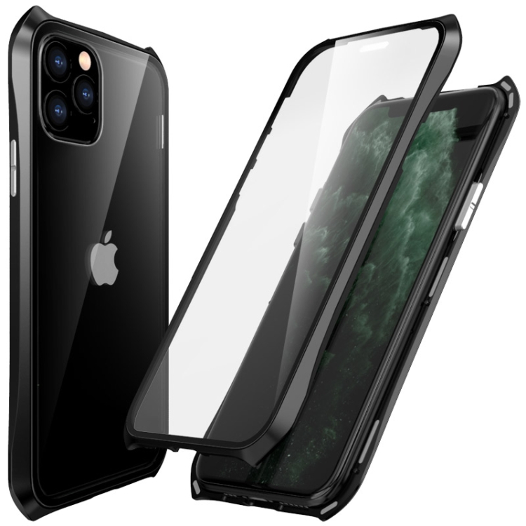 

For iPhone 11 Pro PC Magneto Shell Series All-Inclusive Anti-Fall Waterproof Protection Case(Black)