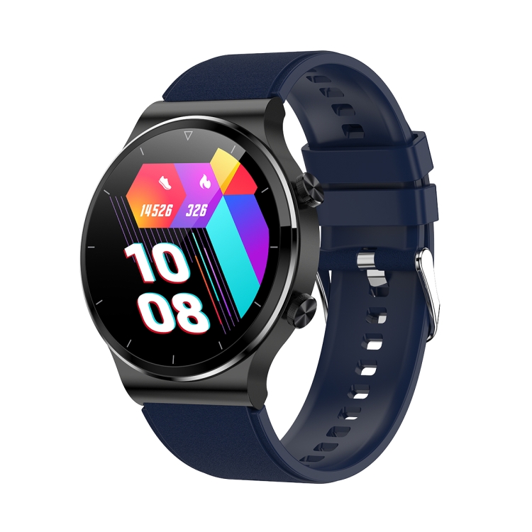 

G51 1.28 inch HD Touch Screen IP67 Waterproof Smart Watch,Support Bluetooth Call / Heart Rate Monitoring / Blood Pressure Monitoring, Style: Silicone Strap(Blue)