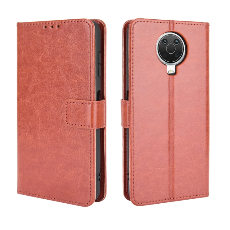 For Nokia G20 / G10 / 6.3 Retro Crazy Horse Texture Horizontal Flip Leather Case with Holder & Card Slots & Lanyard(Brown)
For Nokia G20 / G10 / 6.3 Retro Crazy Horse Texture Horizontal Flip Leather Case with Holder & Card Slots & Lanyard(Brown)