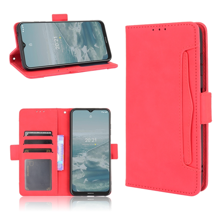 For Nokia G10 / G20 / 6.3 Skin Feel Calf Pattern Horizontal Flip Leather Case with Holder & Card Slots & Photo Frame(Red)
For Nokia G10 / G20 / 6.3 Skin Feel Calf Pattern Horizontal Flip Leather Case with Holder & Card Slots & Photo Frame(Red)