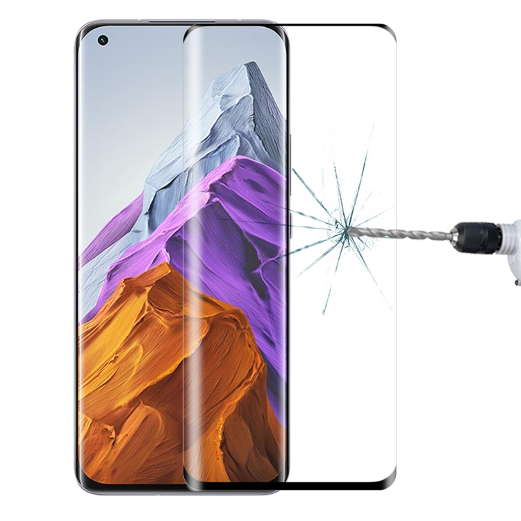 

For Xiaomi Mi 11 Pro 3D Curved Edge Full Screen Tempered Glass Film