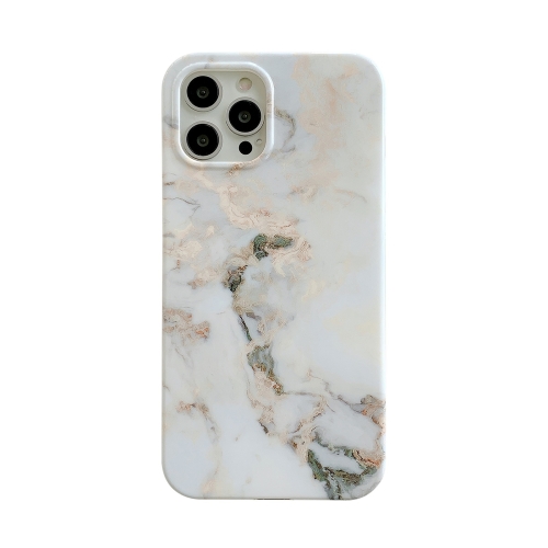 

White Gilding Marble Double-sided Coated Protective Case For iPhone 11 Pro Max