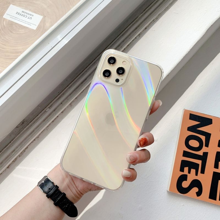 

Laser Double-sided Coverage TPU Protective Case For iPhone 12 / 12 Pro(Water Ripple)