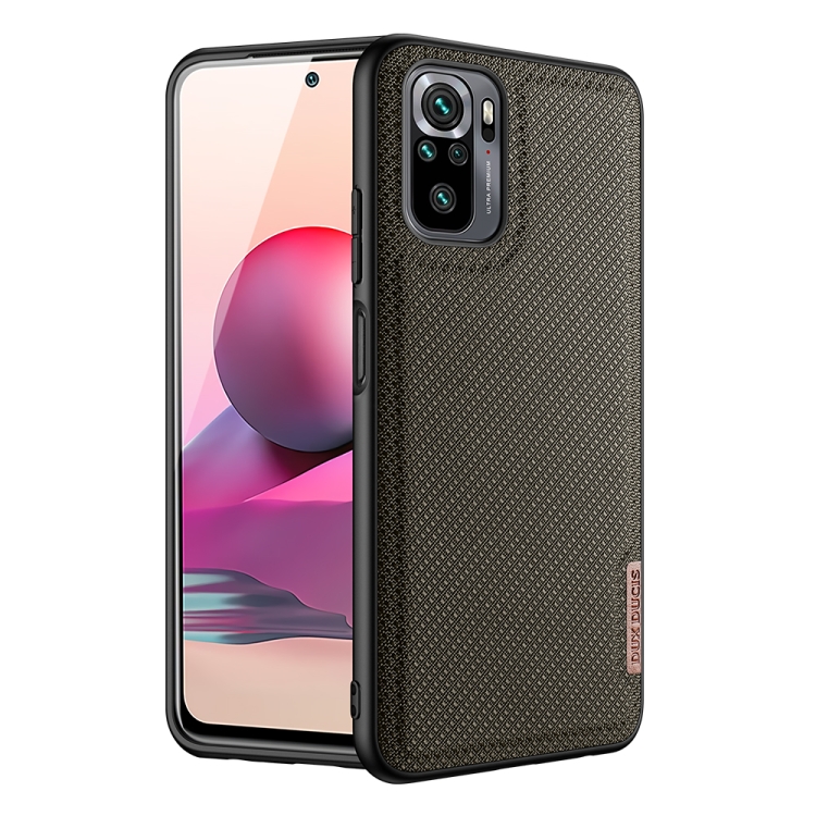 

For Xiaomi Redmi Note 10 / 10S DUX DUCIS Fino Series PU + TPU Protective Case(Green)