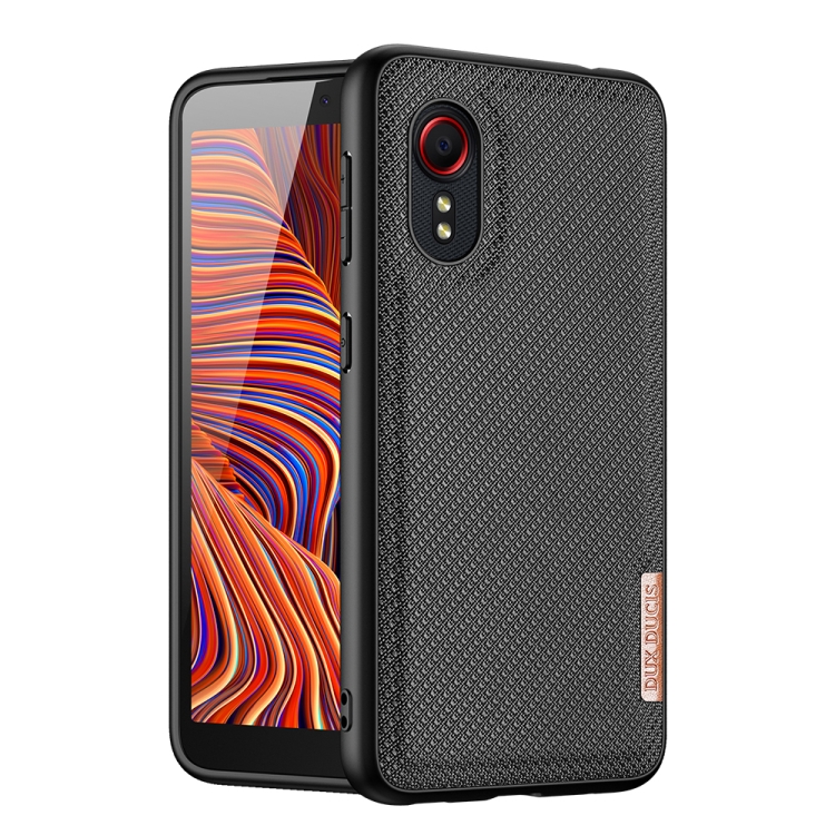

For Samsung Galaxy Xcover 5 DUX DUCIS Fino Series PU + TPU Protective Case(Black)