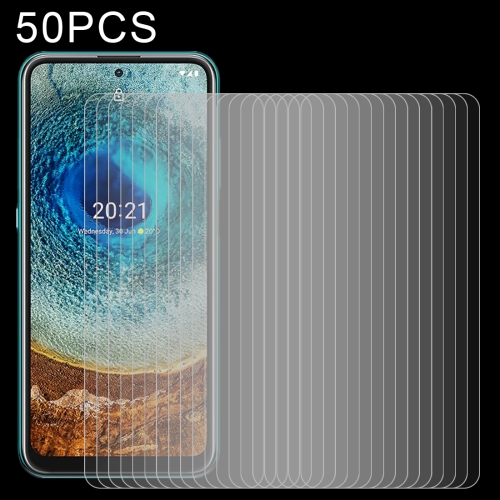 

For Nokia X10 50 PCS 0.26mm 9H 2.5D Tempered Glass Film