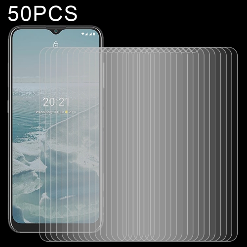 

For Nokia G20 50 PCS 0.26mm 9H 2.5D Tempered Glass Film