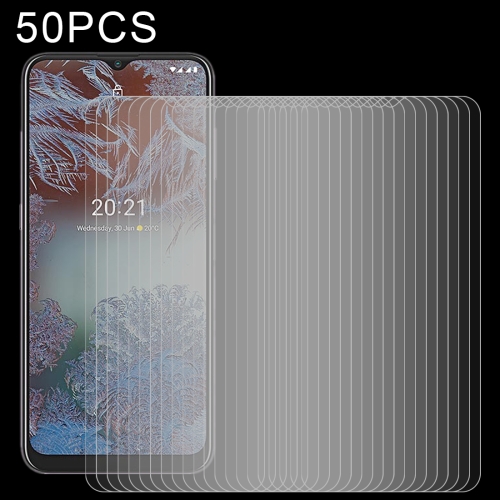 

For Nokia G10 50 PCS 0.26mm 9H 2.5D Tempered Glass Film