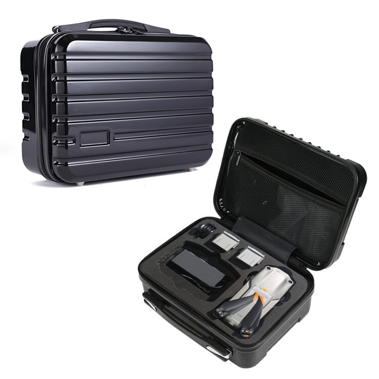 

Portable Waterproof Handbag Storage Bag Suitcase for DJI Air 2S(Black+Black)