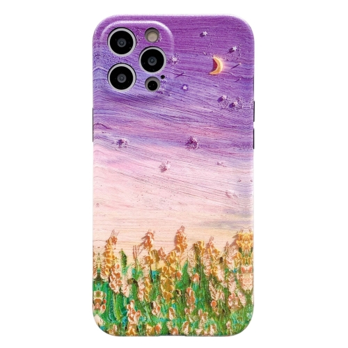 

IMD Workmanship Oil Painting Protective Case For iPhone 11 Pro Max(Starry Sky)