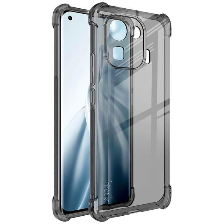 

For Xiaomi Mi 11 Pro IMAK All-inclusive Shockproof Airbag TPU Case with Screen Protector(Transparent Black)