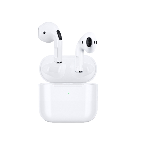 

WiWU Airbuds Lite Touch Bluetooth Earphone with Charging Box, Support Siri & Master-slave Switching & IOS Display Battery(White)