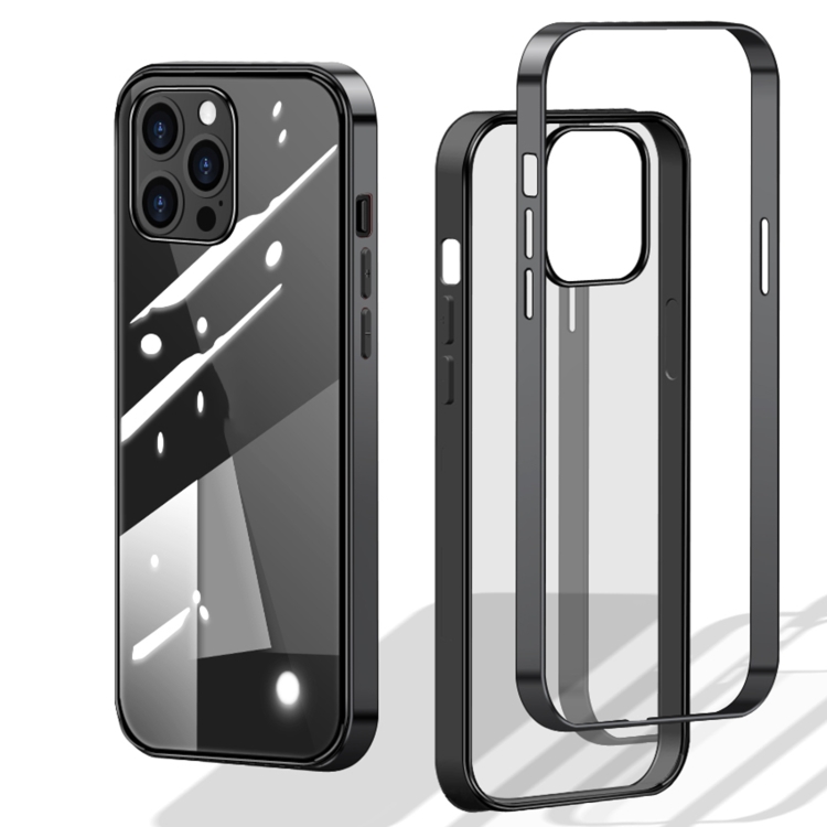

Aluminum Alloy + PC Shockproof Protective Case For iPhone 12 /12 Pro(Gray)