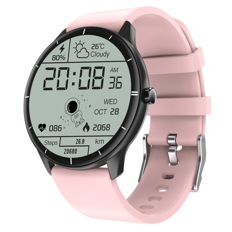 

Q21 1.28 inch TFT Screen IP68 Waterproof Smart Watch, Support Body Temperature Detection / Heart Rate Monitoring / Sleep Monitoring(Pink)