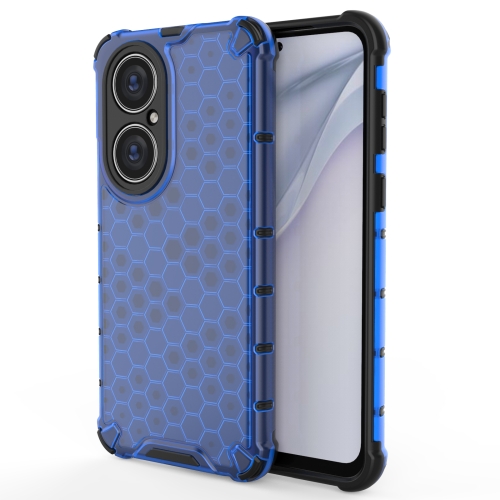 

For Huawei P50 Pro Shockproof Honeycomb PC + TPU Protective Case(Blue)