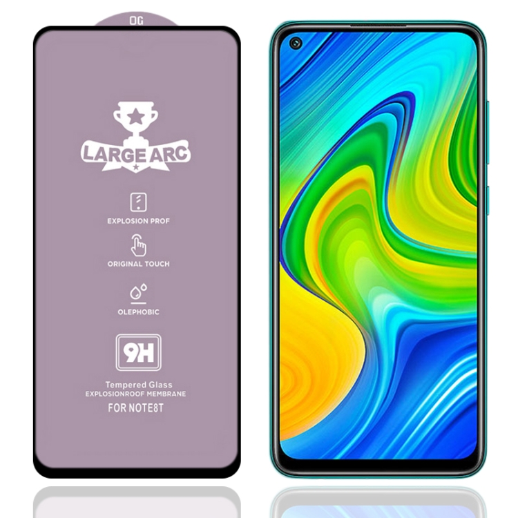 

For Xiaomi Redmi 10X 4G 9H HD Large Arc High Alumina Full Screen Tempered Glass Film
