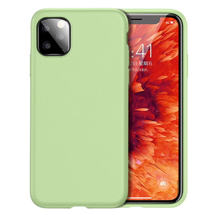 

For iPhone 11 Pro CAFELE Skin-friendly Series Liquid Silicone Full Coverage Anti-fall Phone Protective Case(Green)