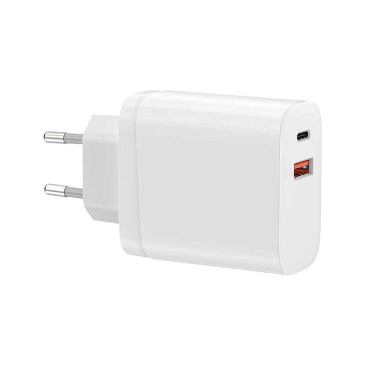 

WiWU PQ305c Star Speed Series 30W PD USB-C / Type-C + USB Dual Ports Travel Charger, EU Plug