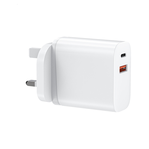 

WiWU PQ305c Star Speed Series 30W PD USB-C / Type-C + USB Dual Ports Travel Charger, UK Plug