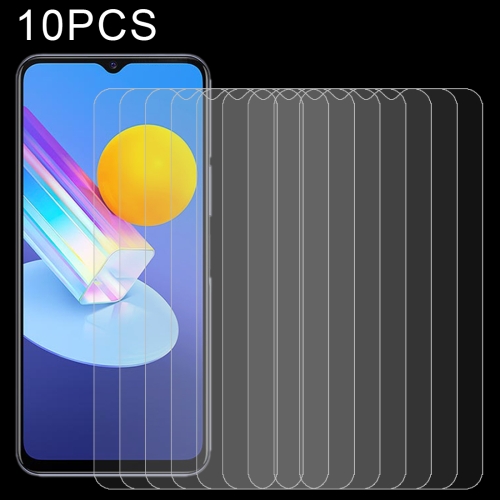 

For vivo Y72 5G 10 PCS 0.26mm 9H 2.5D Tempered Glass Film