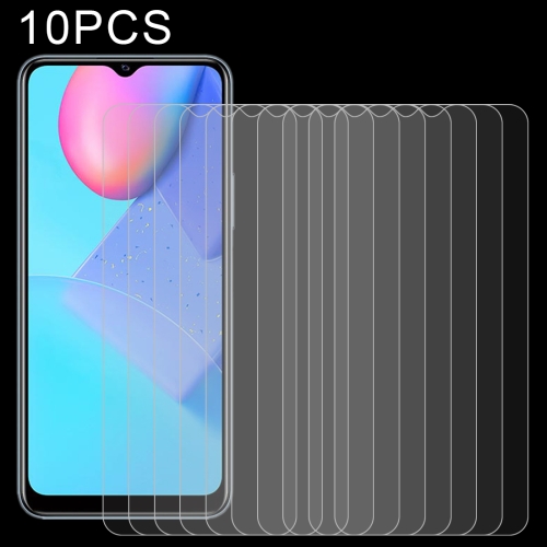 

For vivo Y12s 10 PCS 0.26mm 9H 2.5D Tempered Glass Film