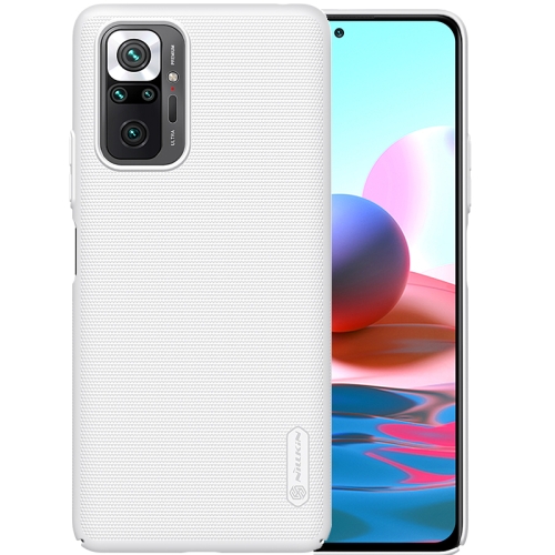 

For Xiaomi Redmi Note 10 Pro / 10 Pro Max NILLKIN Frosted Concave-convex Texture PC Protective Case(White)