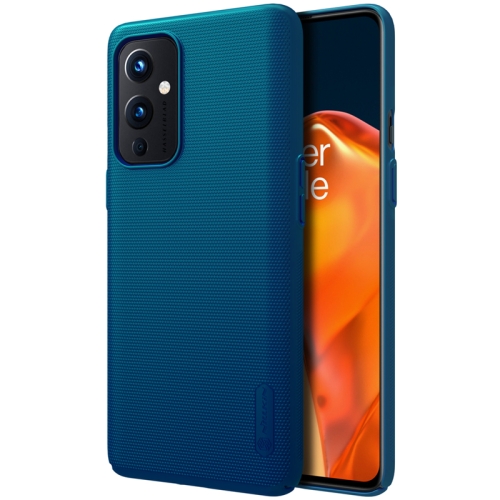 

For OnePlus 9 (EU/NA Version) NILLKIN Frosted Concave-convex Texture PC Protective Case(Blue)