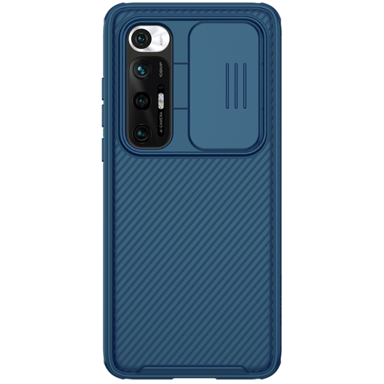 

For Xiaomi Mi 10S NILLKIN CamShield Pro Series PC Full Coverage Dust-proof Scratch Resistant Mobile Phone Case(Blue)