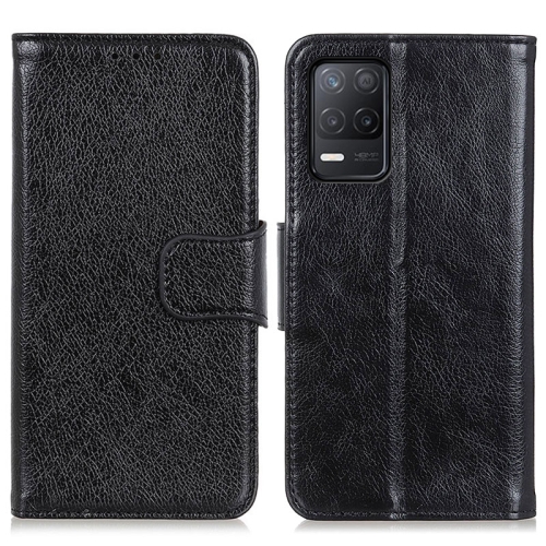 

For OPPO Realme V13 5G / 8 Pro 5G Nappa Texture Horizontal Flip Leather Case with Holder & Card Slots & Wallet(Black)