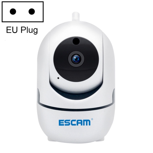 

ESCAM TY005 1080P HD WiFi IP PTZ Camera, Support Tuya Smart APP & Infrared Night Vision & Humanoid Motion Detection & Two-way Voice Intercom & 128GB TF Card, EU Plug