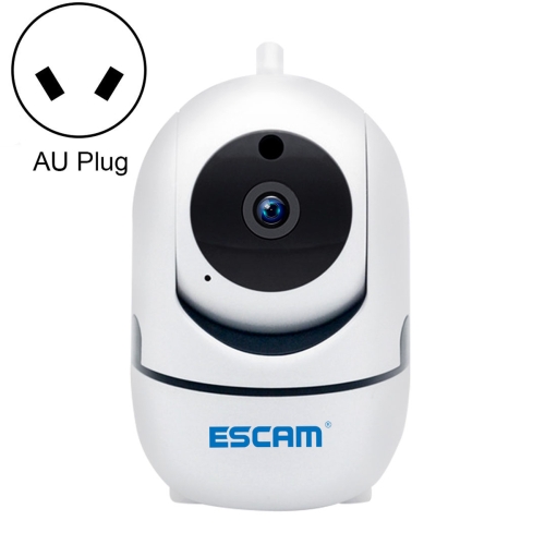 

ESCAM TY005 1080P HD WiFi IP PTZ Camera, Support Tuya Smart APP & Infrared Night Vision & Humanoid Motion Detection & Two-way Voice Intercom & 128GB TF Card, AU Plug