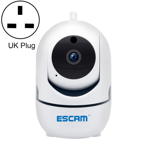 

ESCAM TY005 1080P HD WiFi IP PTZ Camera, Support Tuya Smart APP & Infrared Night Vision & Humanoid Motion Detection & Two-way Voice Intercom & 128GB TF Card, UK Plug
