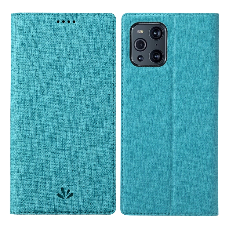 

For OPPO Find X3 Pro ViLi DMX Series Shockproof TPU + PU Leather Magnetic Attraction Horizontal Flip Case with Card Slot & Holder(Blue)