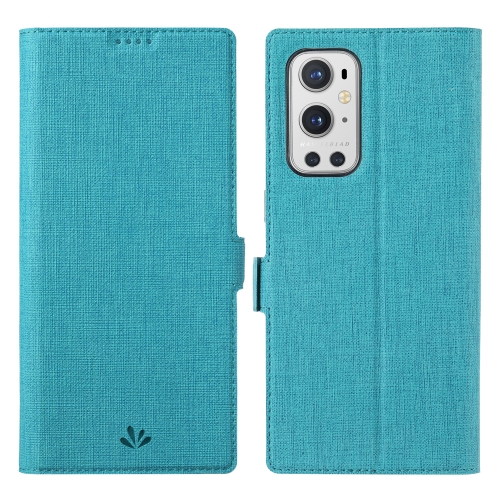 

For OnePlus 9 Pro ViLi K Series Shockproof TPU + PU Leather Magnetic Buckle Horizontal Flip Case with Card Slots & Wallet & Holder(Blue)