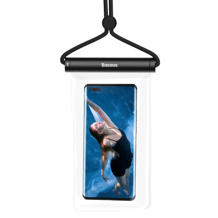 

Baseus Cylinder Slide-cover Waterproof Bag For Smart Phones Below 7.2 inch(Black)