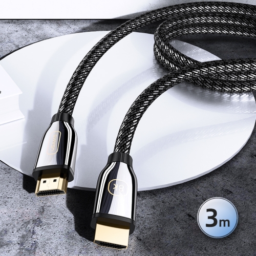 

USAMS U67 HDMI to HDMI 2.1 8K HD Audio Video Cable, Length:3m