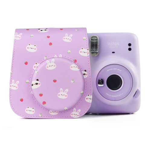 

Painted Series Camera Bag with Shoulder Strap for Fujifilm Instax mini 11(Fruit Animal)