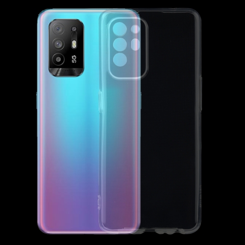 

For OPPO Reno5 Z 0.75mm Ultra-thin Transparent TPU Soft Protective Case