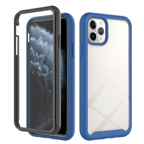 

Starry Sky Solid Color Series Shockproof PC + TPU Case with PET Film For iPhone 11 Pro Max(Royal Blue)