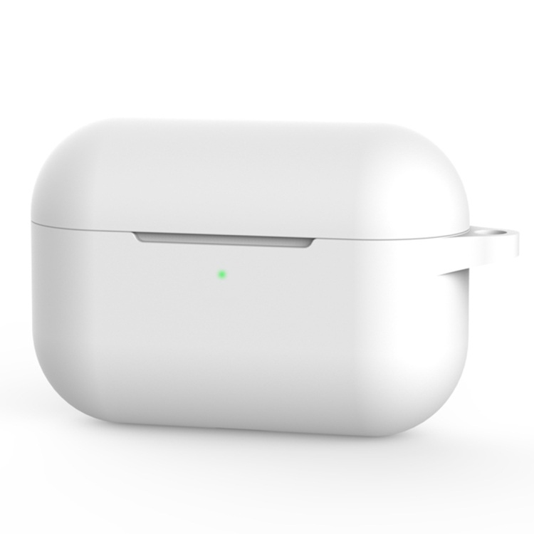 

For Apple AirPods Pro Wireless Earphone Silicone Protective Case(Arctic White)