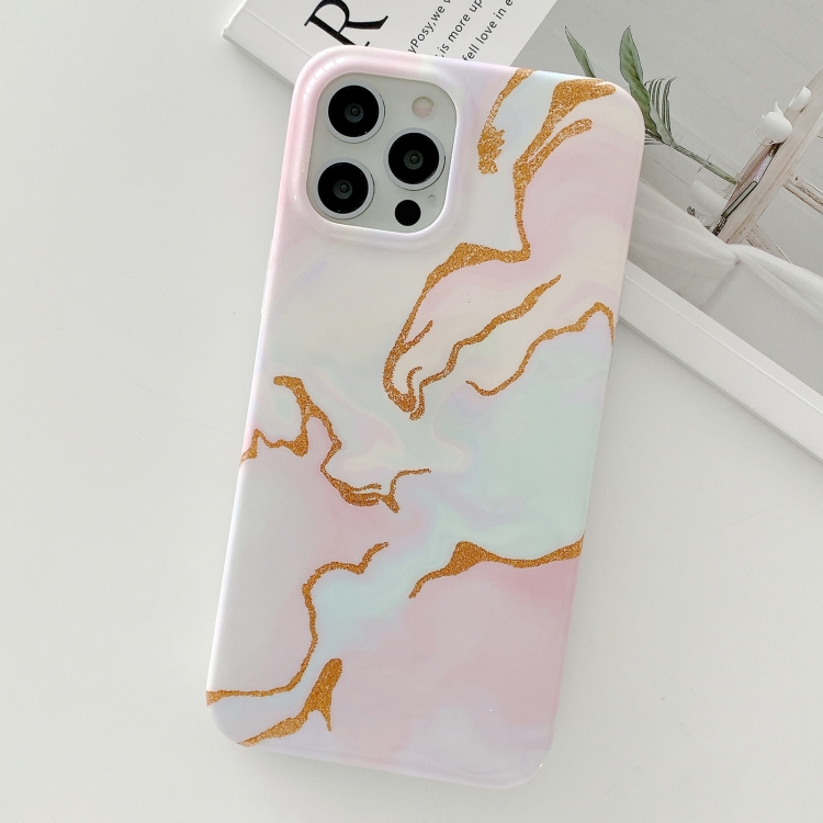 

Golden Powder Dream Color Marble Pattern TPU Protective Case For iPhone 11 Pro Max(Colorful)