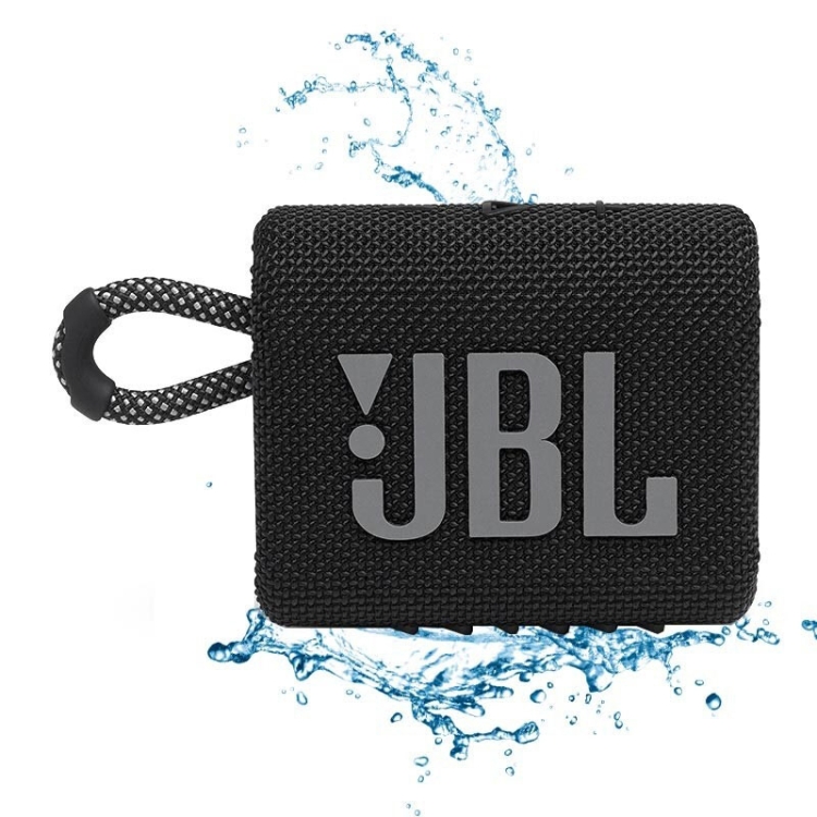 

JBL GO3 Bluetooth 5.1 Portable Mini Waterproof Bass Wireless Bluetooth Speaker(Black)