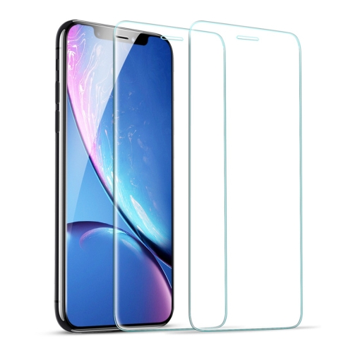 

For iPhone 11 / XR 2 PCS ESR Scratchproof HD Tempered Glass Film Screen Protector